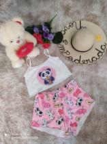 Baby doll cropped personagens