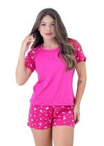 Baby doll Estampado Conforto Pijama Amanda
