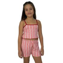 Baby doll Feminino Infantil Pijama Juju