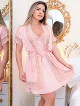 Baby doll feminino rosa tam p