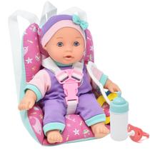 Baby Doll Gift Boutique Soft Body com mochila para levar