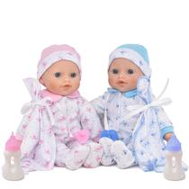 Baby Doll Gift Boutique Soft Body Twin para crianças de 30 cm Baby Doll Gift Boutique Soft Body Twin para crianças de 30 cm