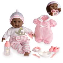 Baby Doll JC Toys 15 realistas de corpo macio afro-americano