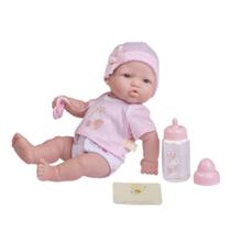 Baby Doll JC Toys La Newborn Nursery 12 polegadas com acessórios