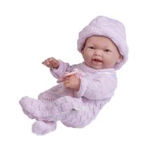 Baby Doll JC Toys Mini La Newborn First Day, menina de 9,5 polegadas