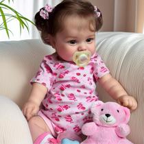 Baby Doll JIZHI Lifelike Realistic Newborn 50 cm com caixa de presente