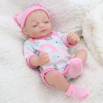Baby Doll JRLCGYP Realistic 25 cm Reborn Silicone Vinyl Girl