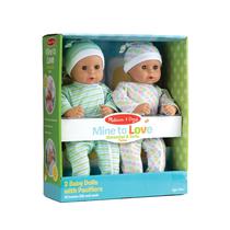Baby Doll Melissa e Doug Mine to Love To Love Tos Twins Sebastian e Sofia