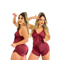 Baby Doll Pijama sem bojo malha Fria liganete Short Doll Feminino Conjunto Baby Dool Babydoll Baby Doll Pijama sem bojo malha Fria liganete Short Doll Feminino Conjunto Baby Dool Babydoll