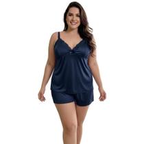 Baby Doll Plus Size Amamentação Feminino Para Maternidade Pós Parto Gestante Com Click Pijama