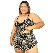 Baby Doll Plus Size Pijama Curto Adulto Feminino Renda Luxo Short Doll Baby Doll Plus Size Pijama Curto Adulto Feminino Renda Luxo Short Doll