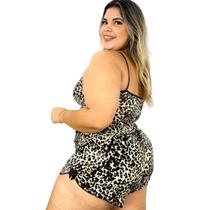 Baby Doll Plus Size Pijama Curto Adulto Feminino Renda Luxo Short Doll Baby Doll Plus Size Pijama Curto Adulto Feminino Renda Luxo Short Doll