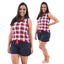 Baby Doll Regata Viscolycra Pijama Feminino Estampado Short Doll Suede Baby Doll Regata Viscolycra Pijama Feminino Estampado Short Doll Suede