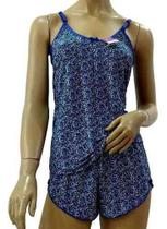Baby Doll Short Doll Feminino Conjunto Top e Shorts Íntima Delas Betina