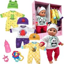 Baby Doll The New York Doll Collection Soft Body com acessórios