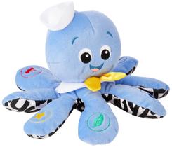 Baby Einstein Octoplush Brinquedo de Pelúcia Musical, Idade 3 meses Mais, 11,0" x 7,0" x 11,0", Azul