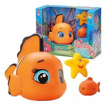 Baby Fish Peixinho Brinquedo De Banho E Piscina Divertido