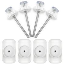 Baby Gate Extender, pacote com 4 hastes de fuso rosqueadas Dreyoo M8
