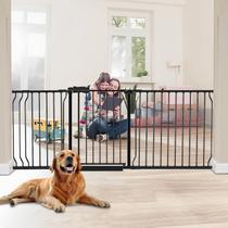 Baby Gate HOOOEN 76-89 cm de largura montado sob pressão 76 cm de altura