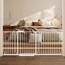 Baby Gate QWicknesty Extra Wide com porta, suporte de pressão de 182-194 cm
