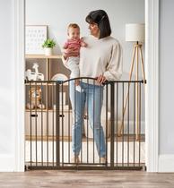 Baby Gate Regalo Easy Step, decoração em arco extra alta, bronze