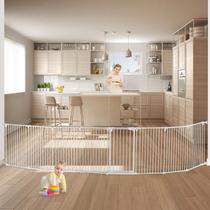 Baby Gate SHYUJAJIE, extra largo, 30 cm de altura, 480 cm de largura, 8 painéis Baby Gate SHYUJAJIE, extra largo, 30 cm de altura, 480 cm de largura, 8 painéis