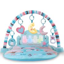Baby Gym Play Mat TEMI Kick and Play Piano com música e luzes