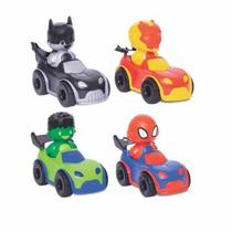 Baby Heróis Coleção 1 Carrinhos + Bonecos - Mercotoys UMIDADE