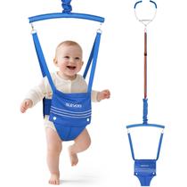 Baby Jumper Slevoo Doorway com alça ajustável azul Baby Jumper Slevoo Doorway com alça ajustável azul