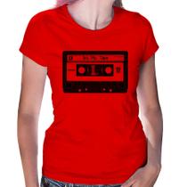 Baby Look 80's Mix Tape - Foca na Moda
