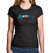 Baby Look Algodão Arch Linux Logo - Foca na Moda