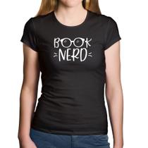 Baby Look Algodão Book Nerd - Foca na Moda