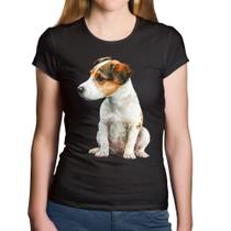 Baby Look Algodão Cachorro Jack Russell Terrier - Foca na Moda