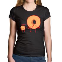 Baby Look Algodão Donuts - Foca na Moda