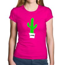 Baby Look Algodão Enjoy Cactus - Foca na Moda