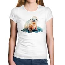 Baby Look Algodão Foca Bebê - Foca na Moda