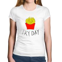 Baby Look Algodão Fry Day - Foca na Moda