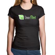 Baby Look Algodão Linux Mint - Foca na Moda