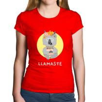 Baby Look Algodão Llamastê - Foca na Moda