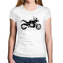 Baby Look Algodão Moto S 1000 XR Art - Foca na Moda