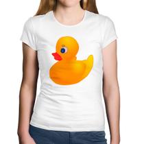 Baby Look Algodão Patinho de Borracha - Foca na Moda