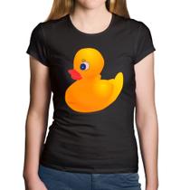 Baby Look Algodão Patinho de Borracha - Foca na Moda