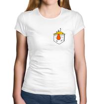 Baby Look Algodão Pocket Bug - Foca na Moda