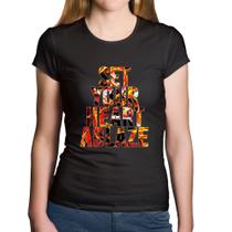 Baby Look Algodão Set your heart ablaze - Foca na Moda