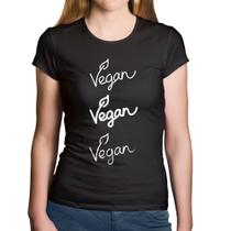 Baby Look Algodão Vegan - Foca na Moda