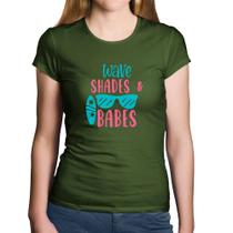 Baby Look Algodão Wave Shades e Babes - Foca na Moda