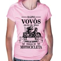 Baby Look Alguns vovôs jogam bingo, vovôs de verdade andam de motocicleta - Foca na Moda