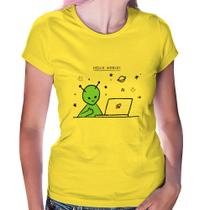 Baby Look Alien Hello World! - Foca na Moda