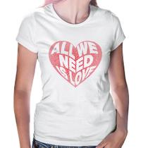 Baby Look All We Need Is Love - Foca na Moda