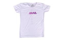 Baby Look Ama Sport Branca/Roxo Degradê Athena -